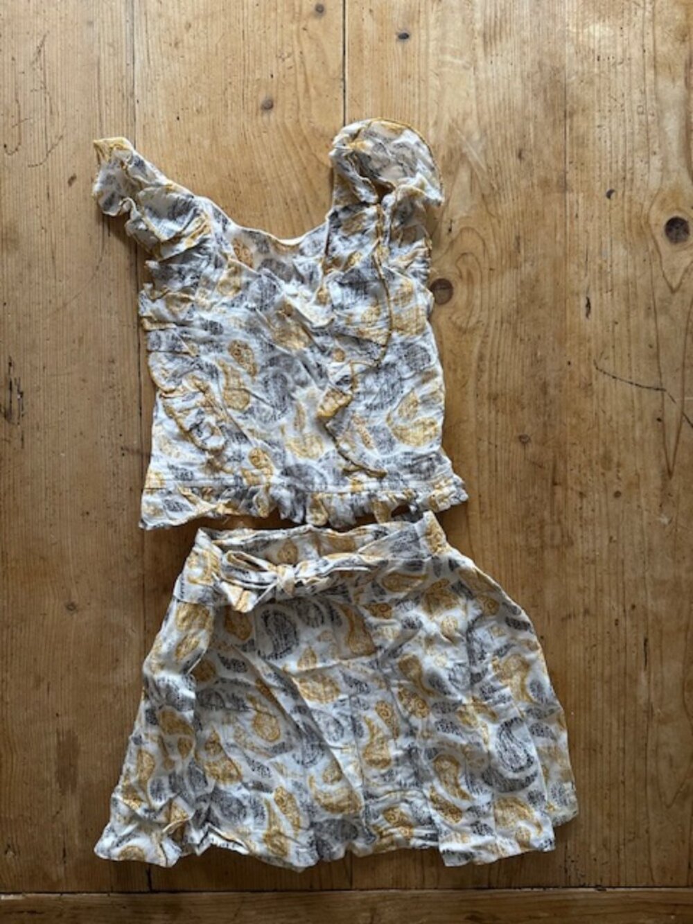 Poppet & Fox Girls Skort and Top Set Size 8